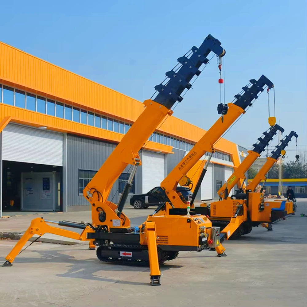 Spider Crane Spydercrane 2 Ton Efficient for Small Construction Indoor Lifting Rental and Tight Spaces Fast Delivery