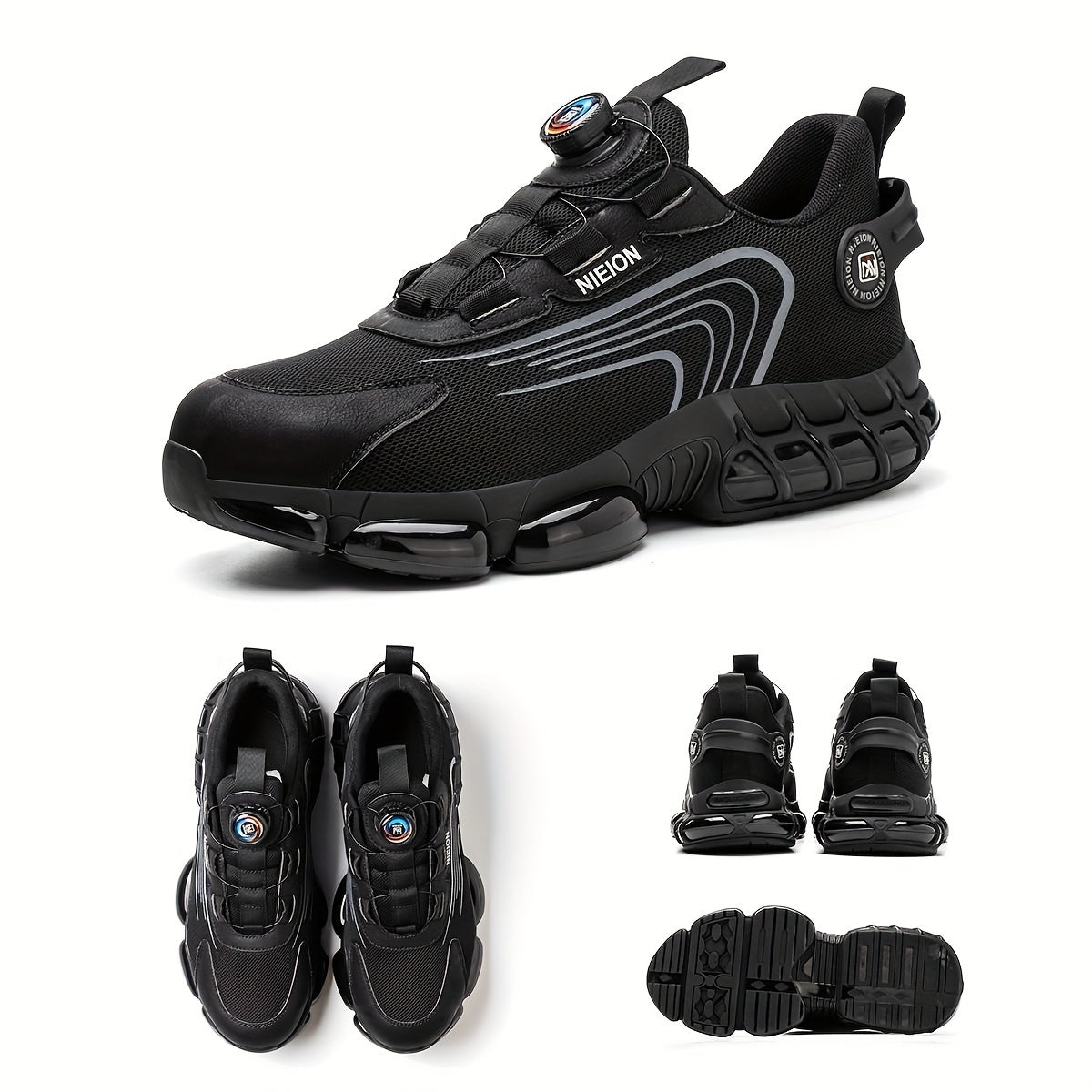 New Work Sneakers Protective Shoes Safety Industrial Puncture-Proof Anti-smash Steel Toe Shoes Men Safety Shoes Women Work Shoes
