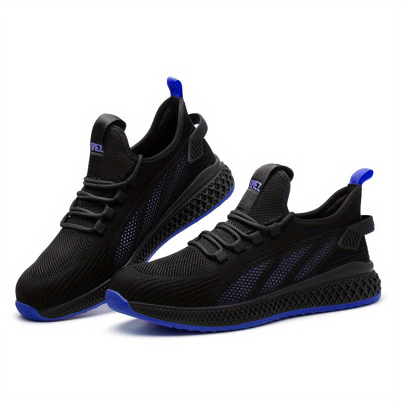 SPIEZ Unisex Safety Shoes With Composite Toe Cap, Puncture Proof Breathable Work Shoes For Men, Slip On Fashion Sneakers For Work And Daily Wear