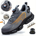 New Work Sneakers Protective Shoes Safety Industrial Puncture-Proof Anti-smash Steel Toe Shoes Men Safety Shoes Women Work Shoes
