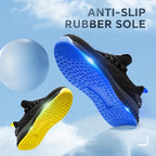 SPIEZ Unisex Safety Shoes With Composite Toe Cap, Puncture Proof Breathable Work Shoes For Men, Slip On Fashion Sneakers For Work And Daily Wear