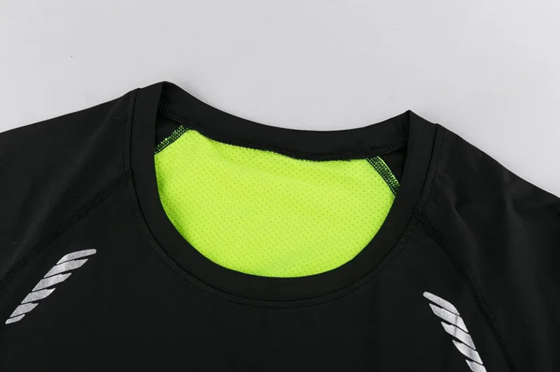 Short Sleeve Gym Shirt for Men, Workout Tees, Sport T Shirt, High Quality, Running Shirt, Fitness Sportswear, On Promotion