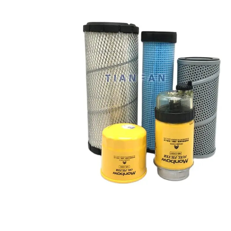 For Excavator CAT Caterpillar E305.5 306 307E2 Air Filter Element Oil Filter Element Diesel Filter Element Accessories