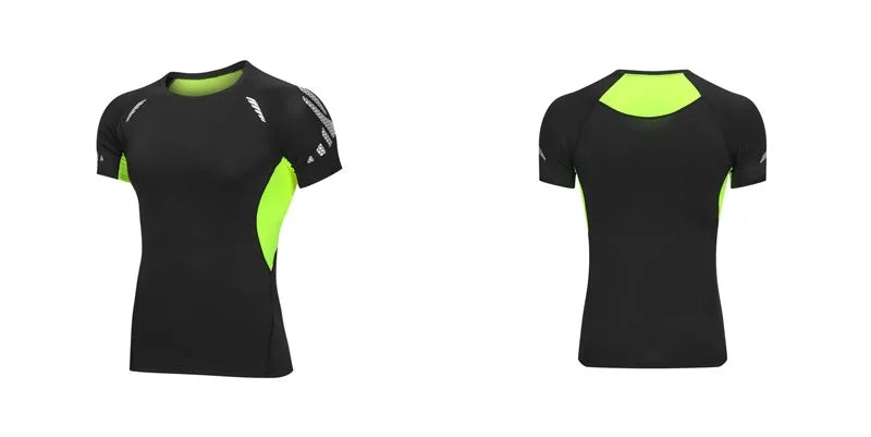 Short Sleeve Gym Shirt for Men, Workout Tees, Sport T Shirt, High Quality, Running Shirt, Fitness Sportswear, On Promotion