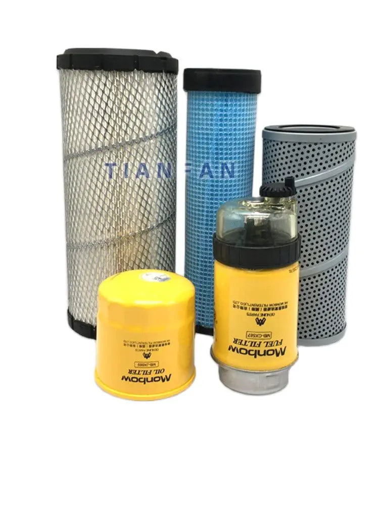For Excavator CAT Caterpillar E305.5 306 307E2 Air Filter Element Oil Filter Element Diesel Filter Element Accessories