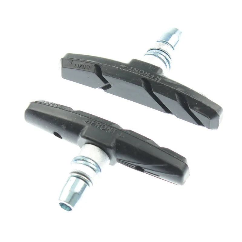 2Pairs V-shaped Silent Brake Pads Suitable For BMX Road Mountain Bike Silent Durable Brake Pads Bicycle Accessories