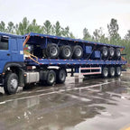 Best Price 30 Ton 40 Ton 50 Ton 2 Axles 3 Axles 4 Axles Flatbed Semi-Trailer Container Trailer 48 FT 40 FT 20 FT for Sale