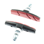 2Pairs V-shaped Silent Brake Pads Suitable For BMX Road Mountain Bike Silent Durable Brake Pads Bicycle Accessories