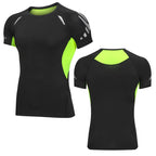 Short Sleeve Gym Shirt for Men, Workout Tees, Sport T Shirt, High Quality, Running Shirt, Fitness Sportswear, On Promotion