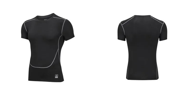 Short Sleeve Gym Shirt for Men, Workout Tees, Sport T Shirt, High Quality, Running Shirt, Fitness Sportswear, On Promotion