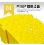 Portable Car Wheel Driveway Ramps Anti-Slip Wheel Chock Heavy Duty Threshold Ramp Kit For Car Trailer Truck Bike Accessories