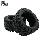 Rc Car All Terrain Wheel Tires Rear or Front Tyre Skin Without Inner Foam for 1/5 HPI ROFUN BAHA ROVAN KM BAJA 5B SS Truck Parts