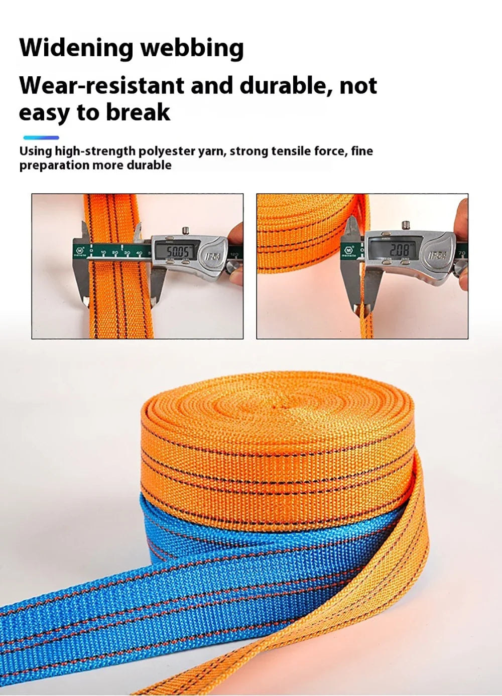 Ratchet Straps 1/3/5/10 Meter Claw Lorry Lashing Handy Straps Thickened Car Strapping Belt Tensioner Binding Strapping Tensioner