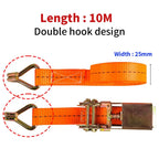 Ratchet Straps 1/3/5/10 Meter Claw Lorry Lashing Handy Straps Thickened Car Strapping Belt Tensioner Binding Strapping Tensioner