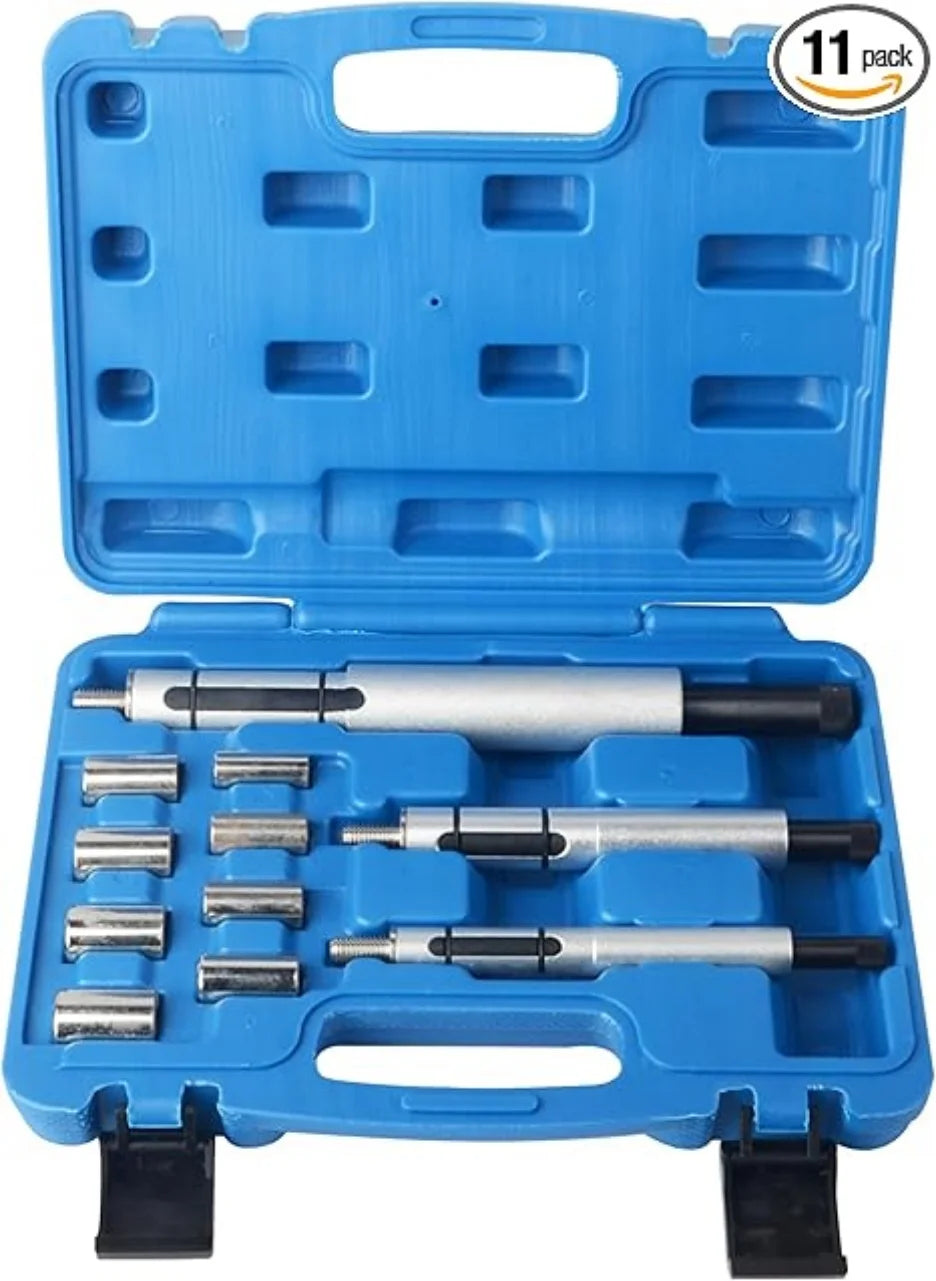 Clutch Alignment Tool Kit, 11pc Universal Clutch Centering Tool Set for Clutch Disc Alignment, Heavy Duty Metric Clutch Plate Al
