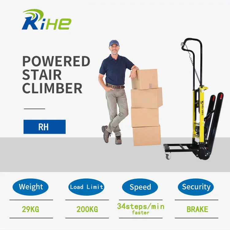 Electric Hand Trucks Stair Lift Climbing Stairs Trolley Foldable Stair Hand Climber For Transferring