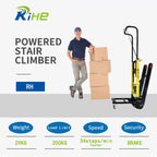 Electric Hand Trucks Stair Lift Climbing Stairs Trolley Foldable Stair Hand Climber For Transferring