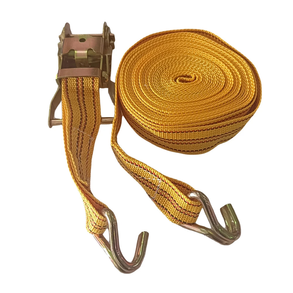 Double Hook Cargo Straps Thickened Ratchet Straps Universal Retractor Tie Down Straps Car Truck Strapping Rope Fastener Belt