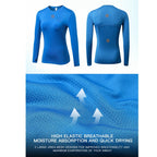 Long Sleeve Workout Shirts Women Quick Dry Gym Athletic T-Shirt Running Hiking Yoga Top with Thumb Hole Slim Fit