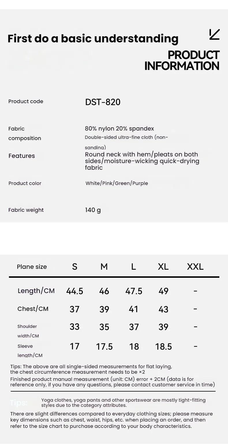Women's Yoga Tops Short Sleeve Slim Fit Quick Dry Workout Shirts for Running Gym Fitness Breathable Summer Sports T-shirt