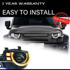 Headlight Car For Great WEY Tank 300 2021-2024 автомобильные товары Lens Hella Hid H7 12V LED DRL Xenon Car supplies Accessories