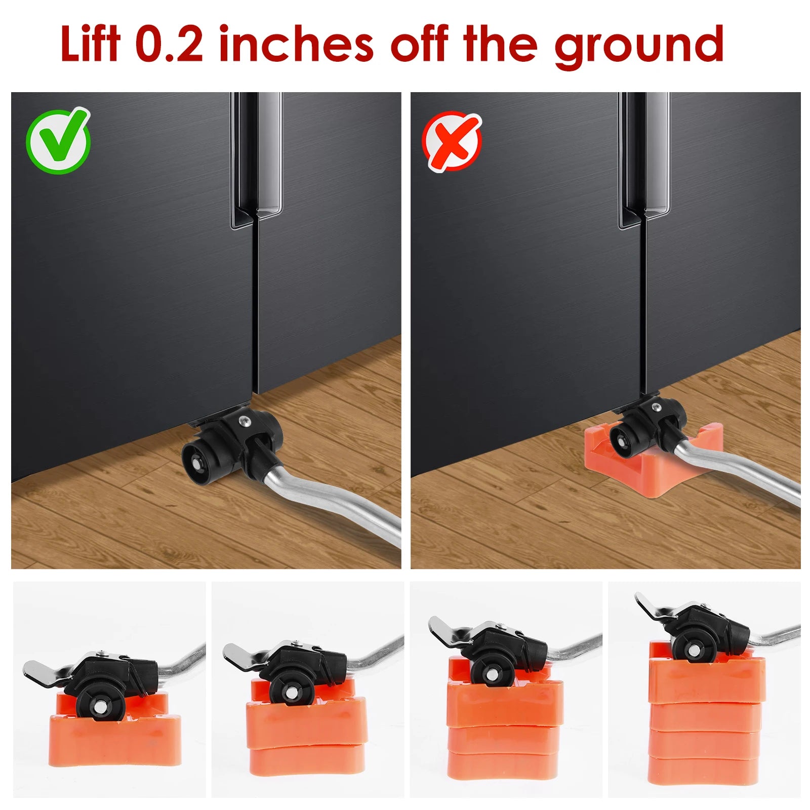 Furniture Roller Mover Tools Heavy Duty Furniture Lifter Labor-Saving Appliance Sliders Easy Safe Large Furniture Mover Tool Set