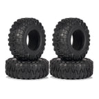 2.2'' Crawler Tires 120*45mm Rubber Tyre for 1/10 RC Trucks Car SCX10 II Capra Wraith TRX4 D90 CC02 RGT 86190 AXX4 YK4103 ZP1001