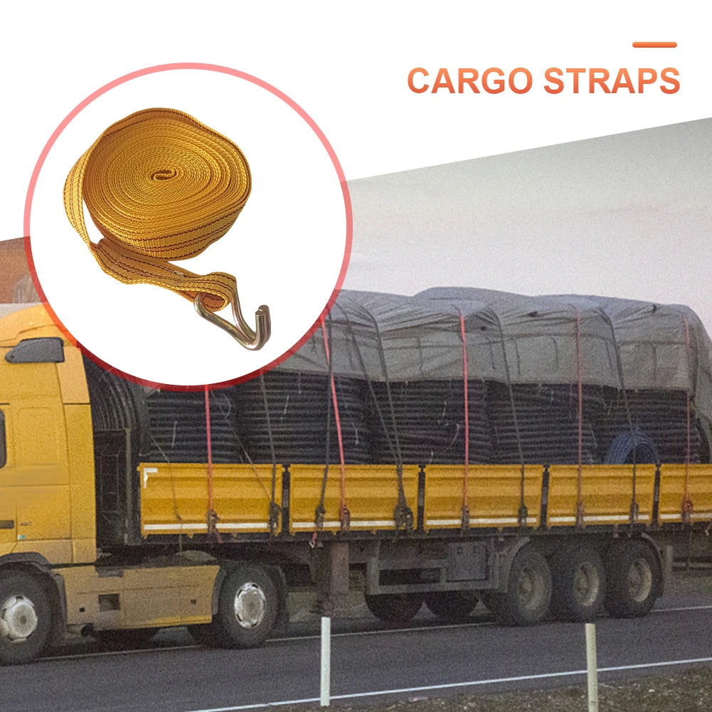 Ratchet Straps 3/6/8/10 Meter Claw Lorry Lashing Handy Straps Thickened Car Strapping Belt Tensioner Binding Strapping Tensioner