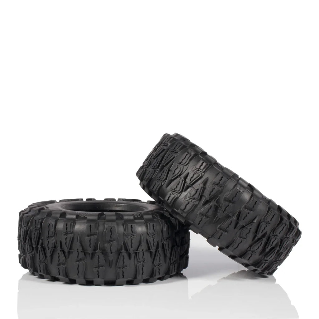 2.2'' Crawler Tires 120*45mm Rubber Tyre for 1/10 RC Trucks Car SCX10 II Capra Wraith TRX4 D90 CC02 RGT 86190 AXX4 YK4103 ZP1001