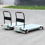 300KG Capacity Heavy Duty Folding Hand Truck Durable Utility Cart for Moving Electric Hand Truck Hydraulic Lift Table Cart