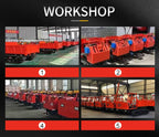 Electric Pallet Stacker 1.5ton Walkie Electric Forklift Full Electric Lift Truck Self Loading Design for Warehouse Aisles