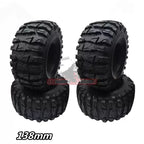 RC Crawler Tyre 138mm 2.2" Rock Terrain Truck Tires Foam Insert Fit Axial SCX10 Capra Wraith RR10 Bomber SMT10 RBX10 T4 TRX6