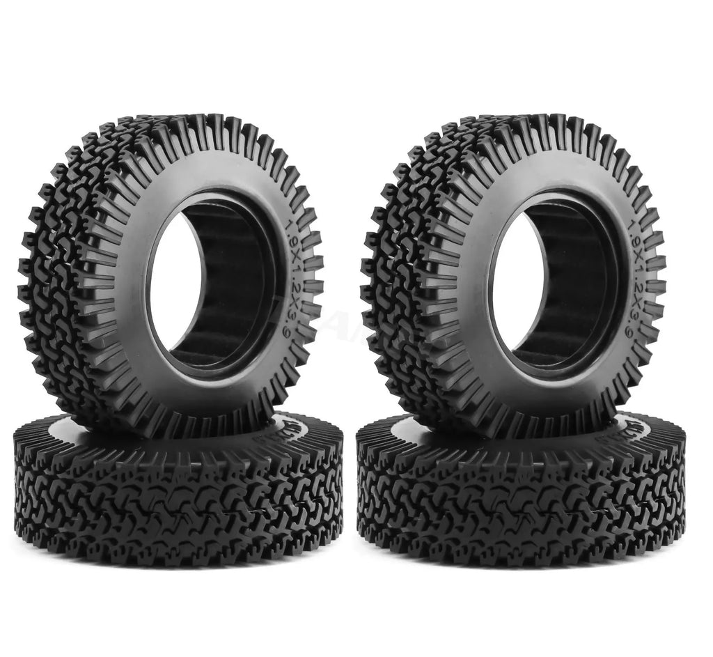 RC TRUCK 1.9" Rock Crawler Tires 98mm Tyre For 1/10 Off Road AXIAL SCX10 II III CAPRA TRAXXAS TRX-4 RGT MST RC4WD D90 WHEEL