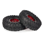2.2'' Crawler Tires 120*45mm Rubber Tyre for 1/10 RC Trucks Car SCX10 II Capra Wraith TRX4 D90 CC02 RGT 86190 AXX4 YK4103 ZP1001