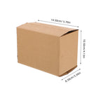 10 Pcs Corrugated Packaging Boxes Moving Carton Shipping Cardboard Reusable Safe Packing Mailing Container