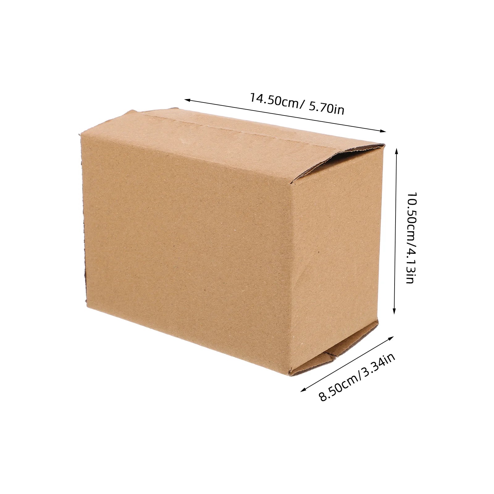10 Pcs Corrugated Packaging Boxes Moving Carton Shipping Cardboard Reusable Safe Packing Mailing Container