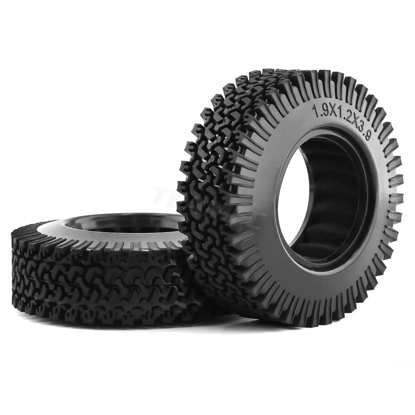 RC TRUCK 1.9" Rock Crawler Tires 98mm Tyre For 1/10 Off Road AXIAL SCX10 II III CAPRA TRAXXAS TRX-4 RGT MST RC4WD D90 WHEEL