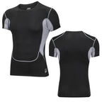Short Sleeve Gym Shirt for Men, Workout Tees, Sport T Shirt, High Quality, Running Shirt, Fitness Sportswear, On Promotion