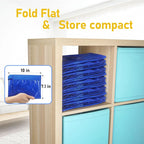 4/8/10 Pack Extra Large Moving Bags with Zippers Carrying Handles Heavy Duty Storage Tote Moving Boxes for Space Saving