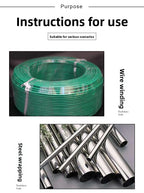 PVC Stretch Wrap Roll - Industrial Self-Adhesive Packing Film for Bundling, Palletizing & Wire Protection