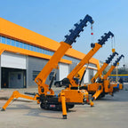 Spider Crane Spydercrane 2 Ton Efficient for Small Construction Indoor Lifting Rental and Tight Spaces Fast Delivery