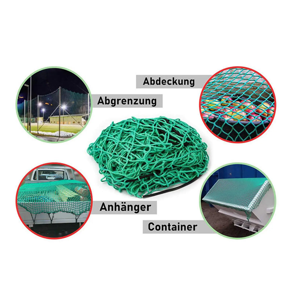 Heavy Duty Bungee Cargo Net 1.5M x 2.2M Carabiners Storage Bag Truck Bed Cargo Net Cargo Net Fit for Trailer Pickup Truck Car