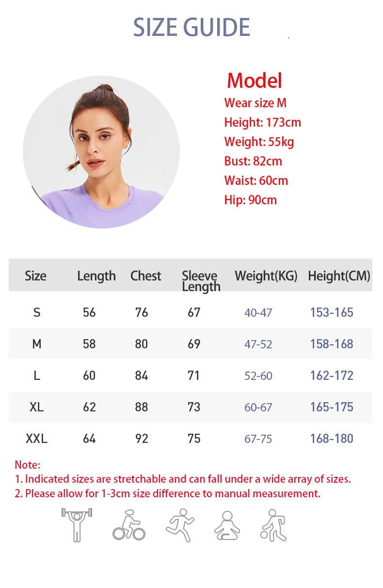 New Fitness Sports Long Sleeve Women's Top Gym Tight Yoga Shirt Quarter Zip Slim Fit Running T Shirt Quick Dry Workout Shirts