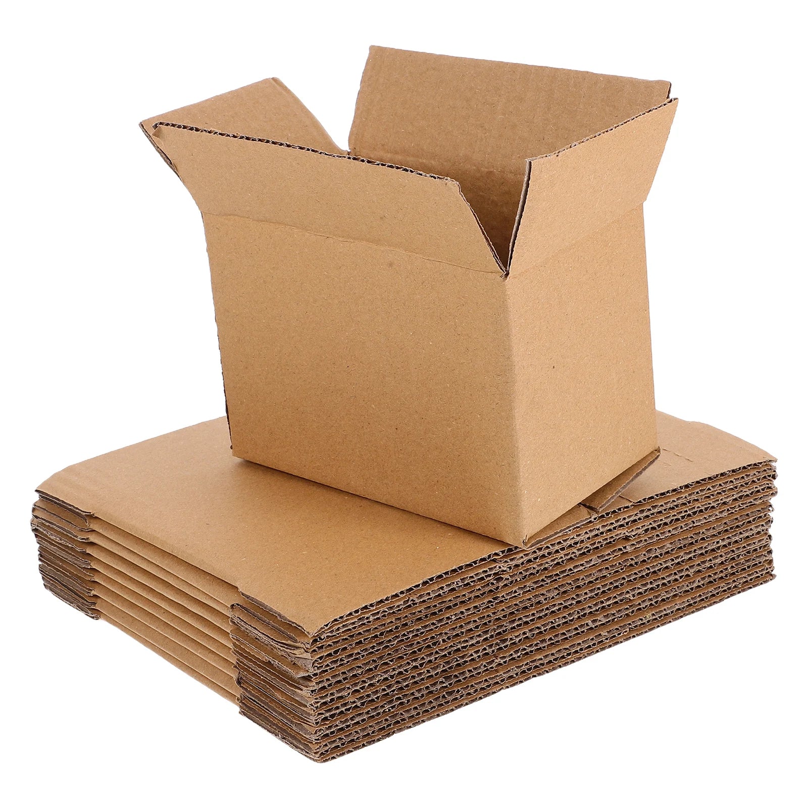 10 Pcs Corrugated Packaging Boxes Moving Carton Shipping Cardboard Reusable Safe Packing Mailing Container