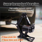 Portable Car Jack 12V Electric Jack Set Household Scissor Jack Equipment Heavy-Duty Electric Tire Change Tool