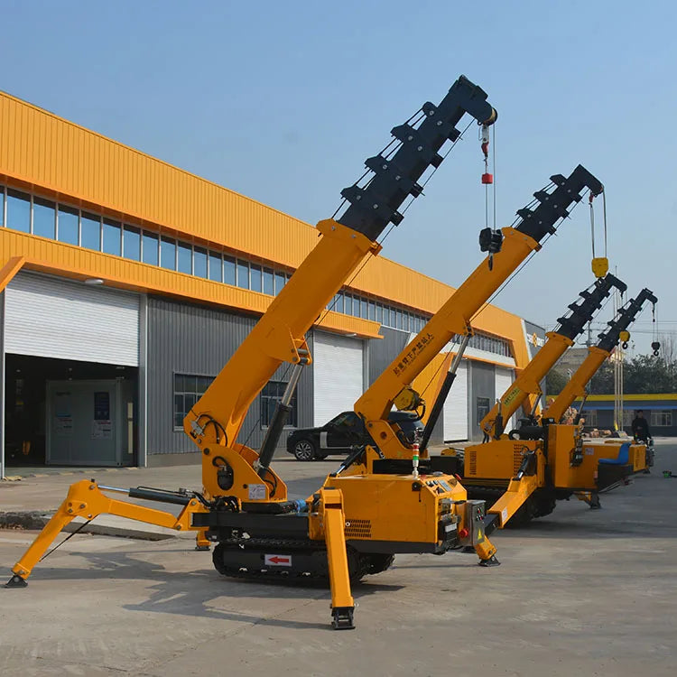 Spider Crane Spydercrane 2 Ton Efficient for Small Construction Indoor Lifting Rental and Tight Spaces Fast Delivery