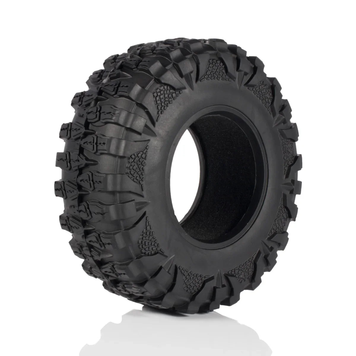 2.2'' Crawler Tires 120*45mm Rubber Tyre for 1/10 RC Trucks Car SCX10 II Capra Wraith TRX4 D90 CC02 RGT 86190 AXX4 YK4103 ZP1001
