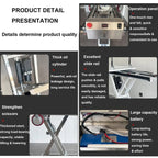 300KG Capacity Heavy Duty Folding Hand Truck Durable Utility Cart for Moving Electric Hand Truck Hydraulic Lift Table Cart