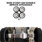 Plastic Durable Wheel Rims Tyre RC Wheel Rims Tyre For 1/10 WPL D12 RC Car Upgrade Parts