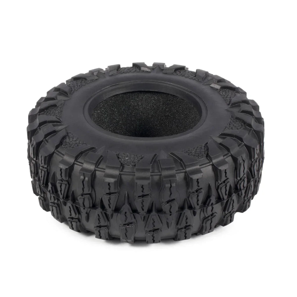 2.2'' Crawler Tires 120*45mm Rubber Tyre for 1/10 RC Trucks Car SCX10 II Capra Wraith TRX4 D90 CC02 RGT 86190 AXX4 YK4103 ZP1001
